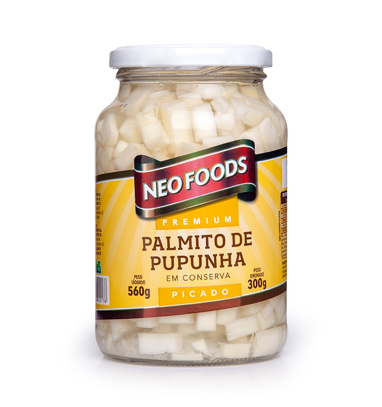 Palmito de Pupunha Picado