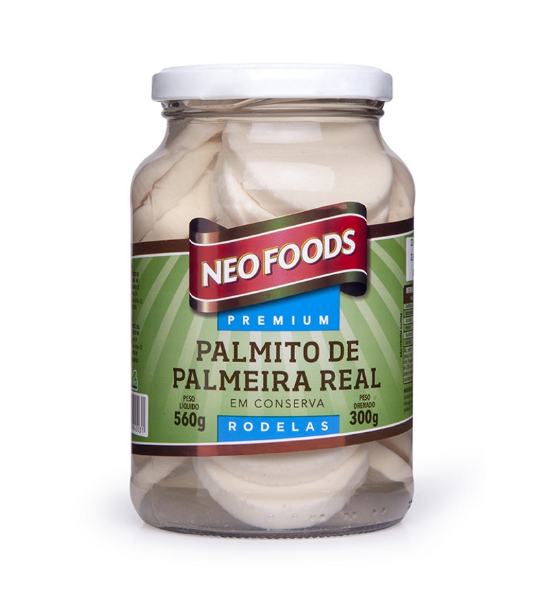 Palmito de Palmeira Real Rodelas
